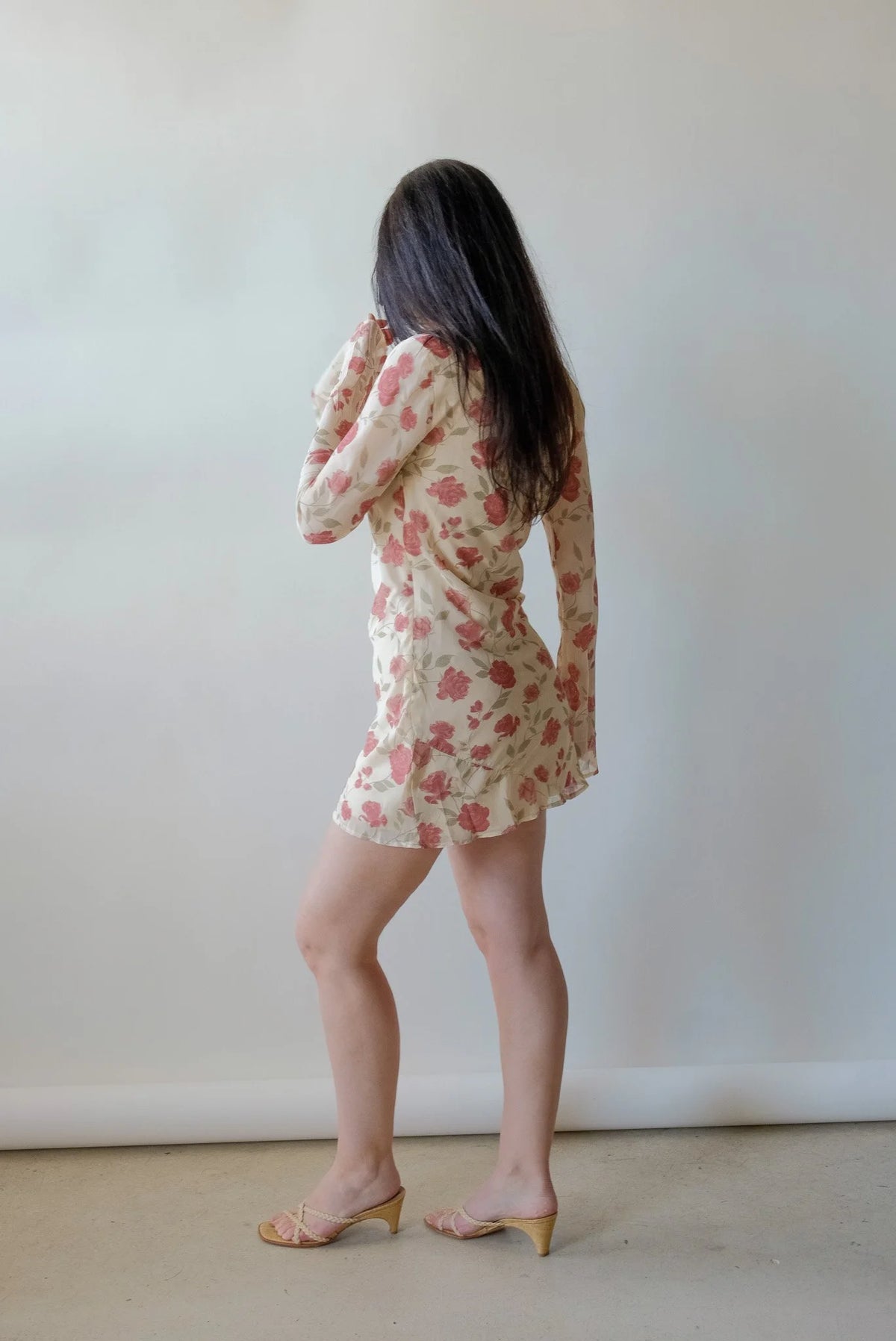 Palermo Dress in Yellow Floral