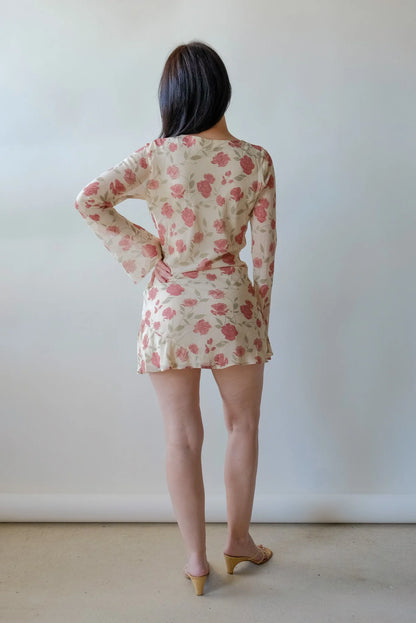 Palermo Dress in Yellow Floral