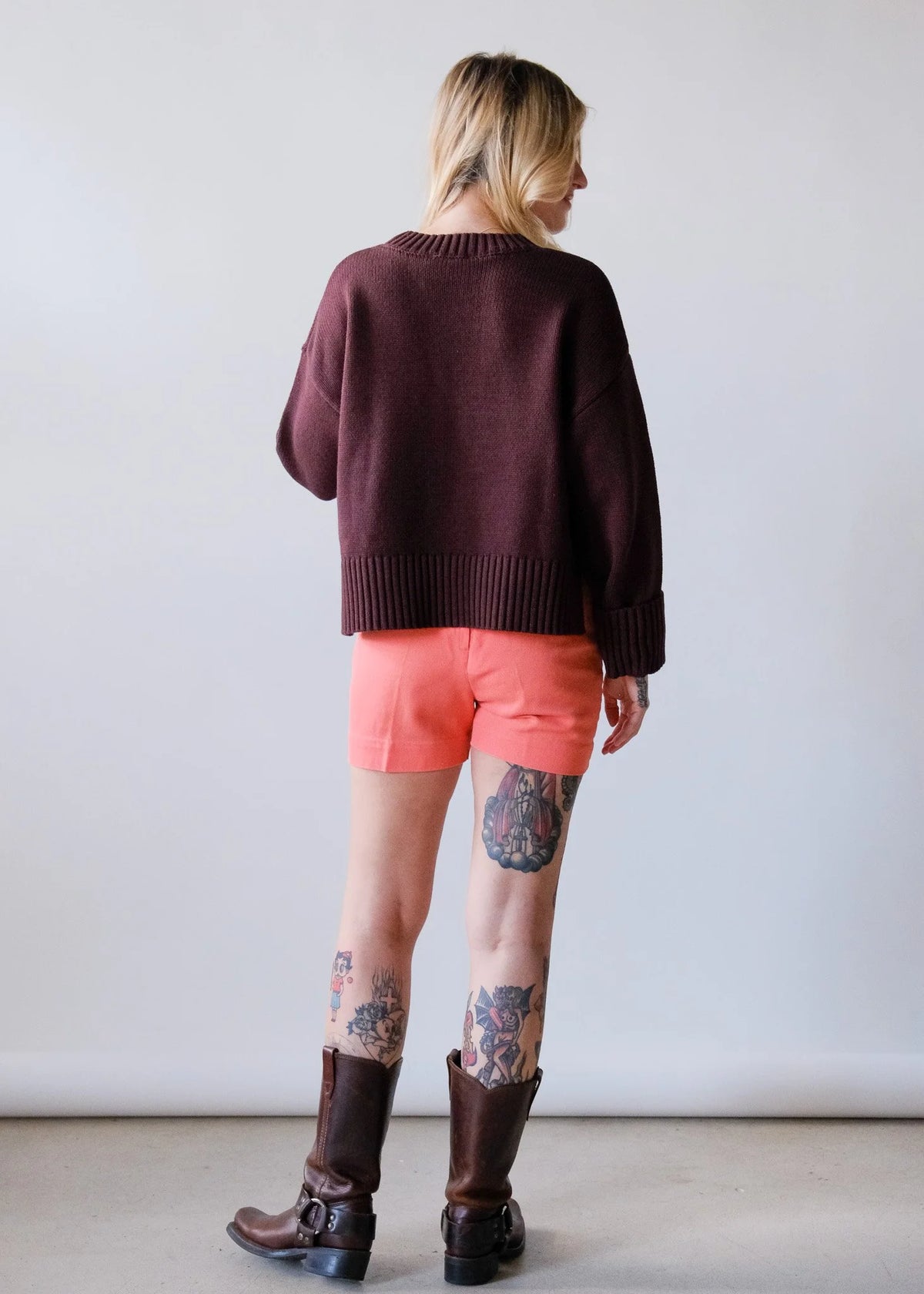 Asher Sweater in Chocolate