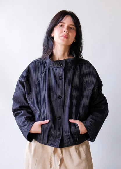 Donnie Pleated Jacket
