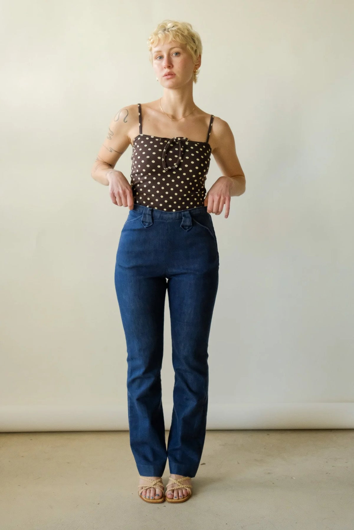 1950's Side Zip Jeans