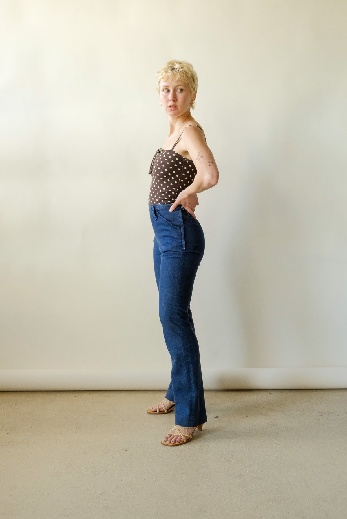 1950's Side Zip Jeans