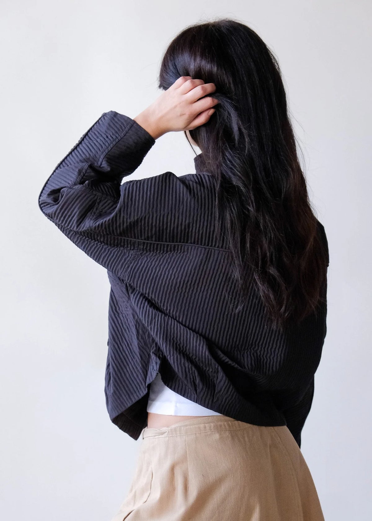 Donnie Pleated Jacket
