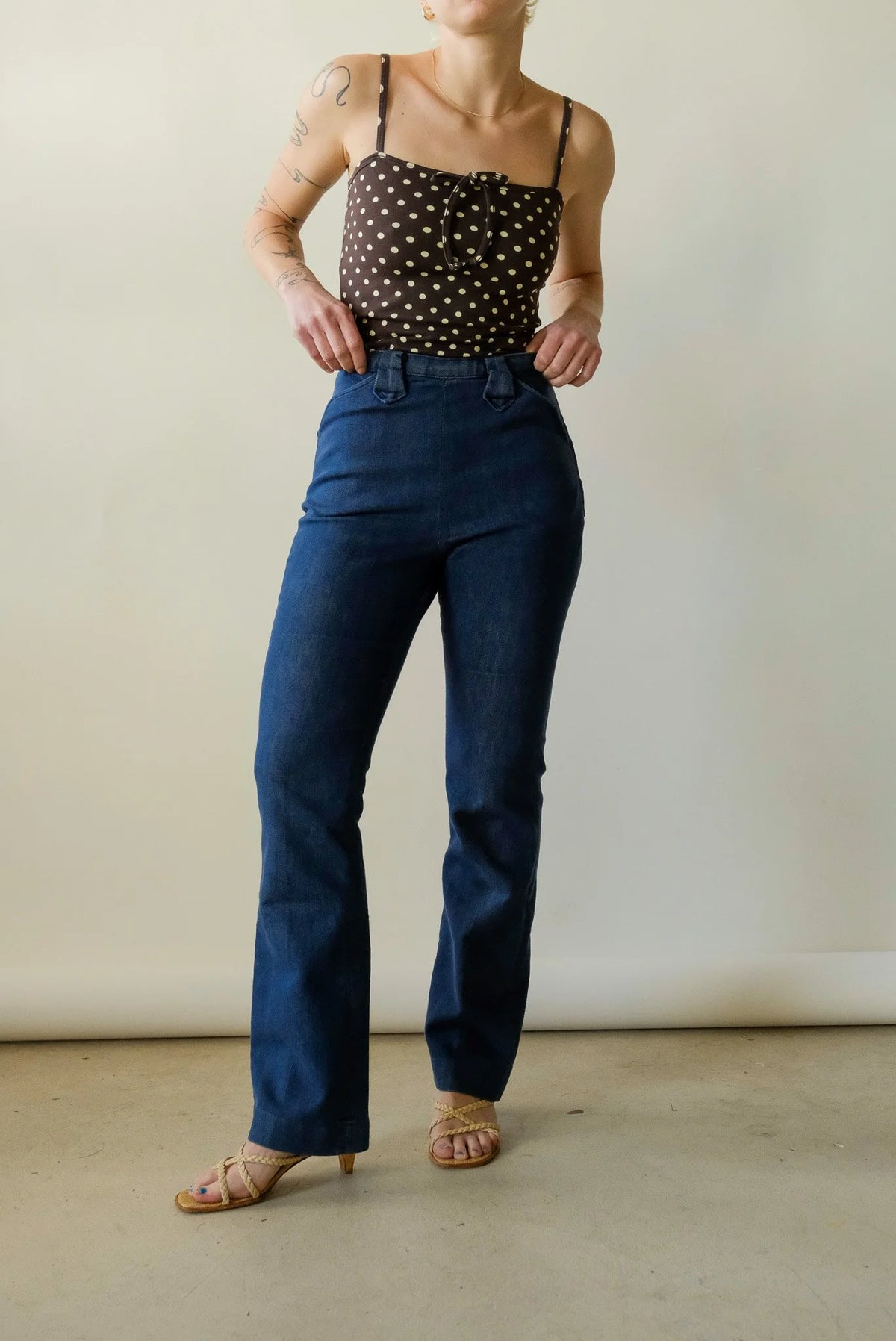 1950's Side Zip Jeans