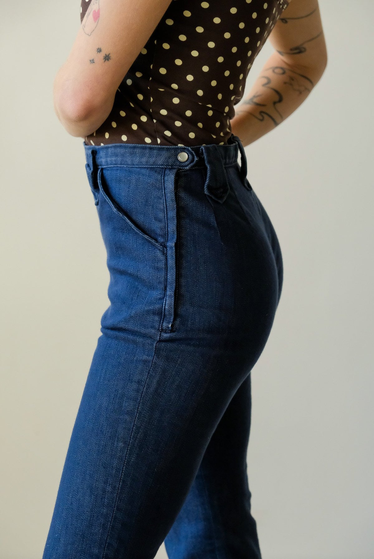 1950's Side Zip Jeans