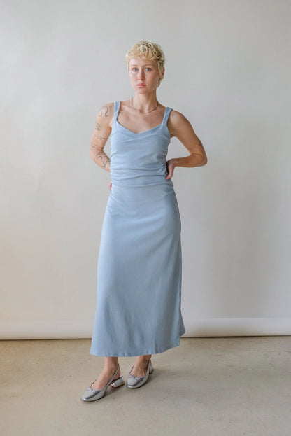 Mabel Dress in Glacier