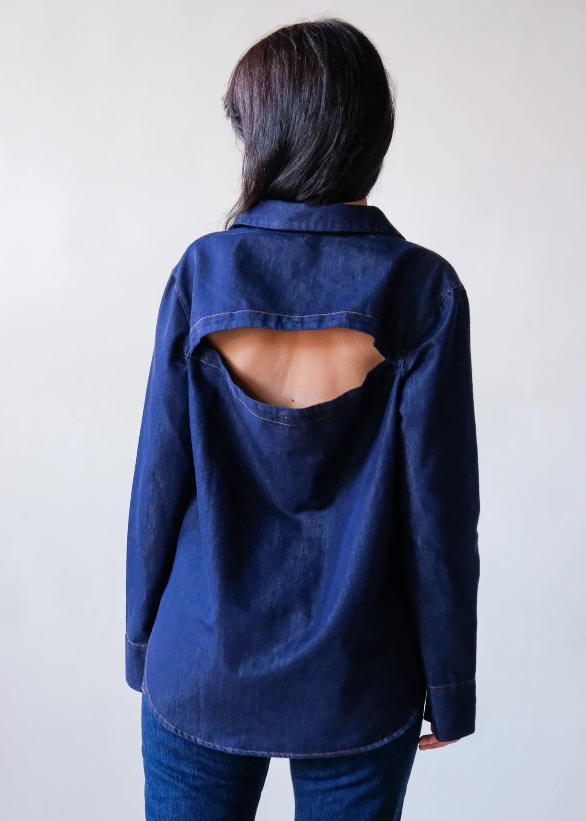 Henri Denim Henley