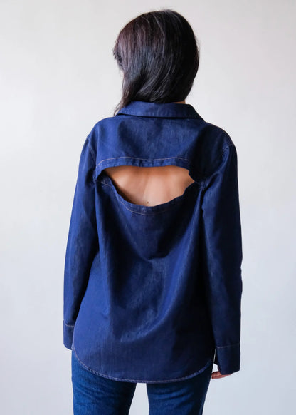Henri Denim Henley