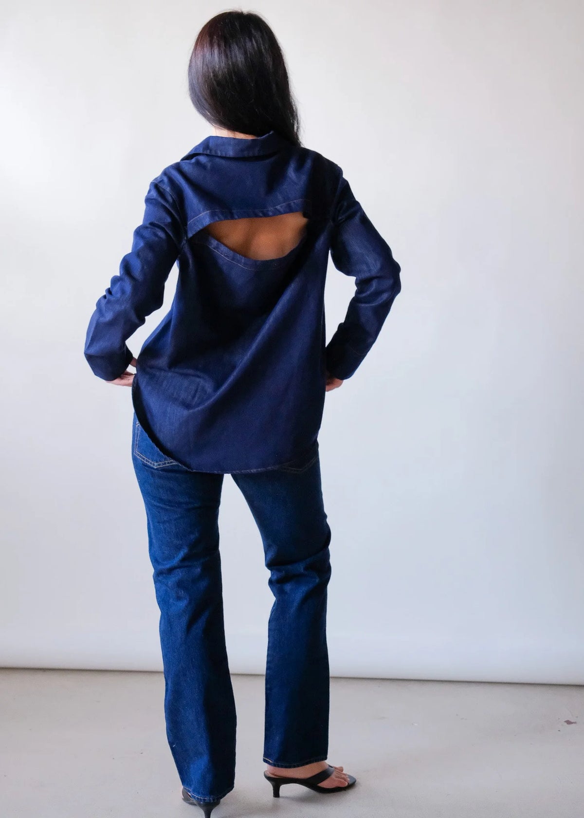 Henri Denim Henley