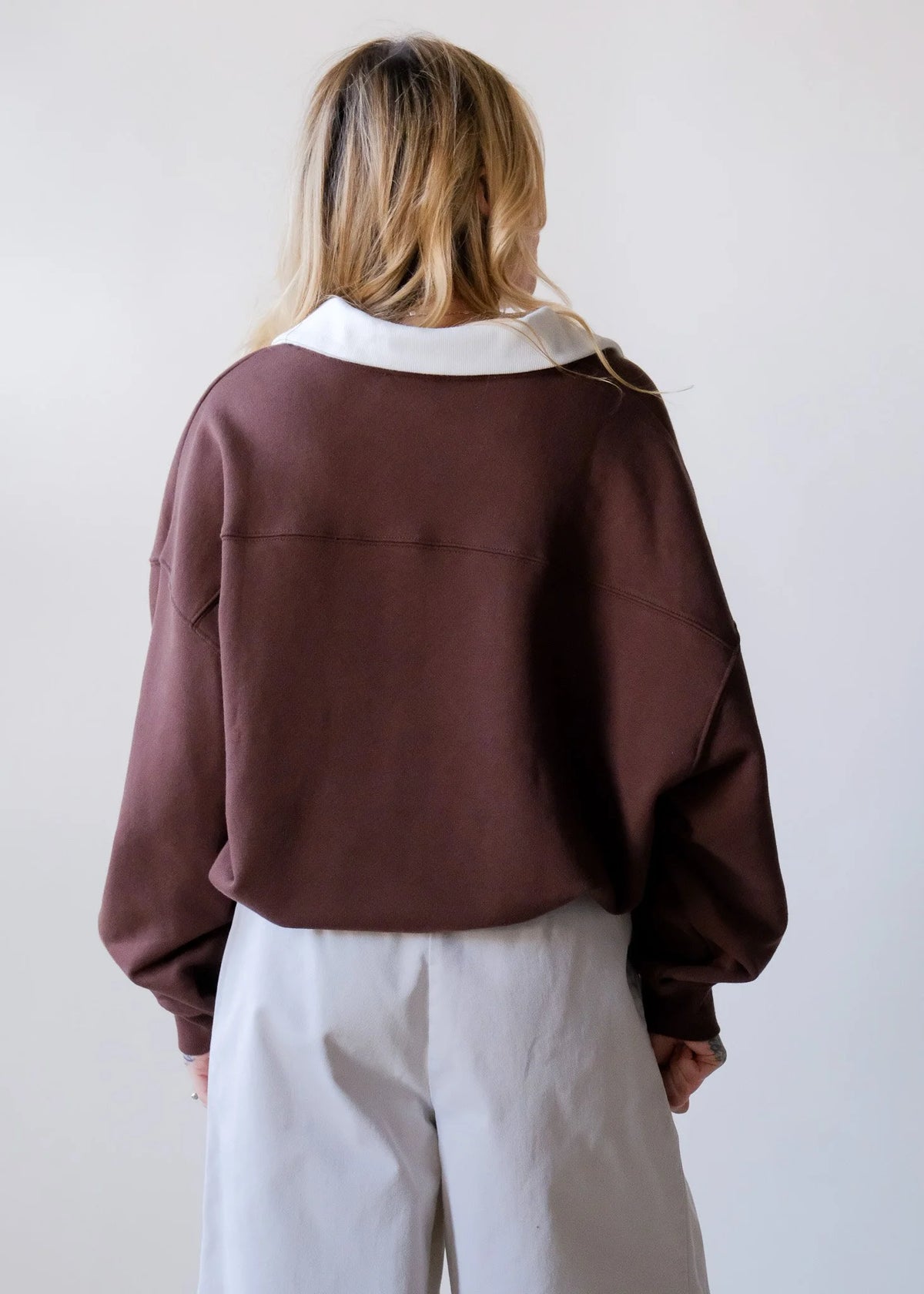 Ecru Pleat Shorts