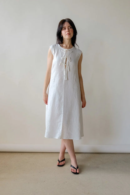 Cara Dress in White