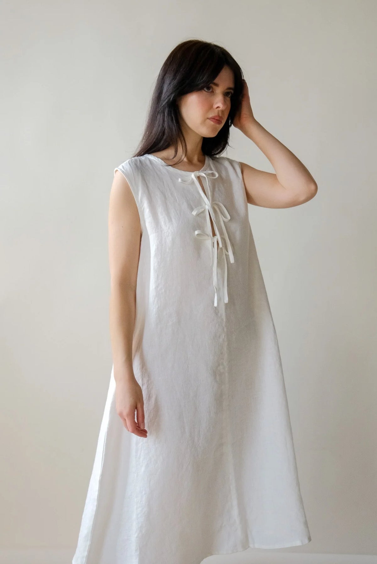 Cara Dress in White