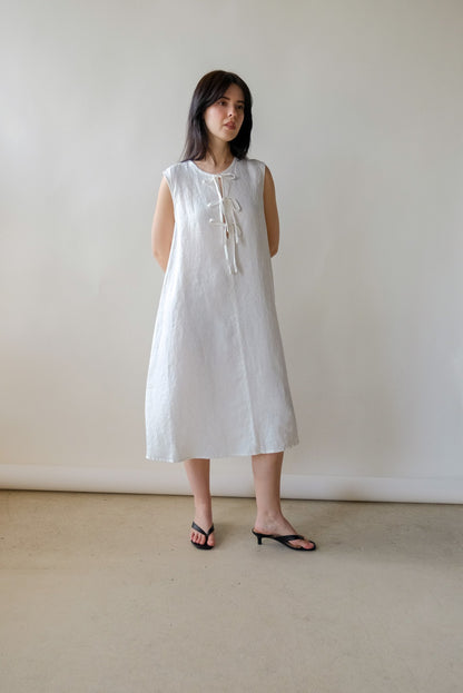 Cara Dress in White