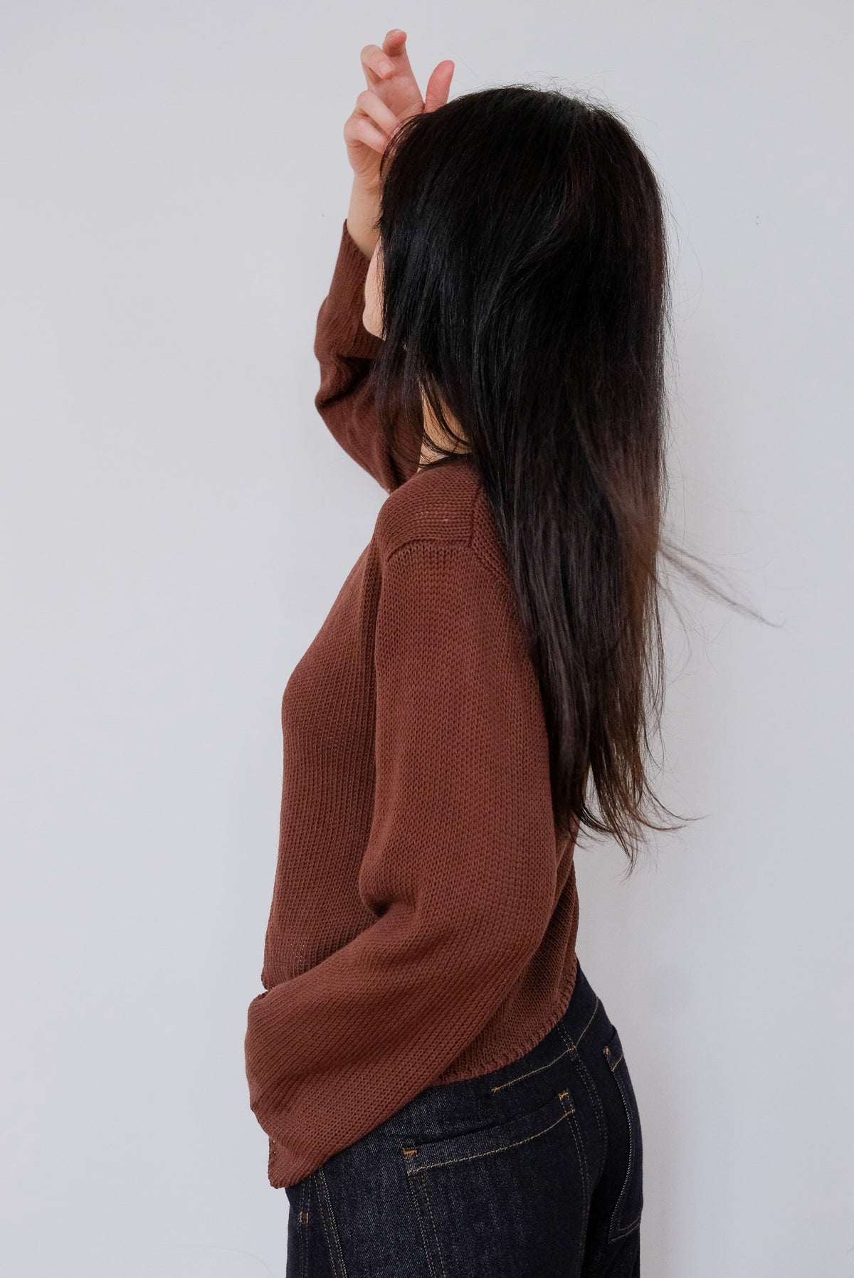 Morgan Cardigan in Chocolate