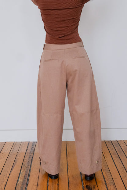 Alex Khaki Barrel Pant