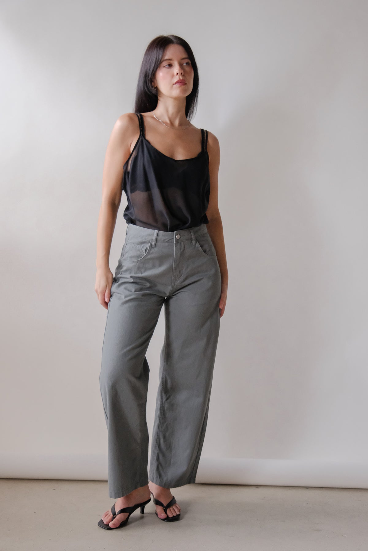 Jane Barrel Trouser
