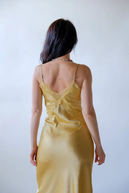 Fiona Slip Dress in Daffodil
