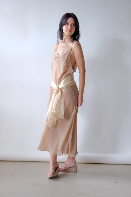 Sand Slip Dress