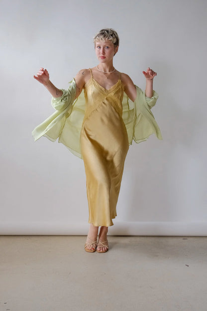 Sheer Lime Blouse