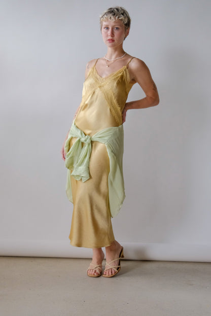 Sheer Lime Blouse