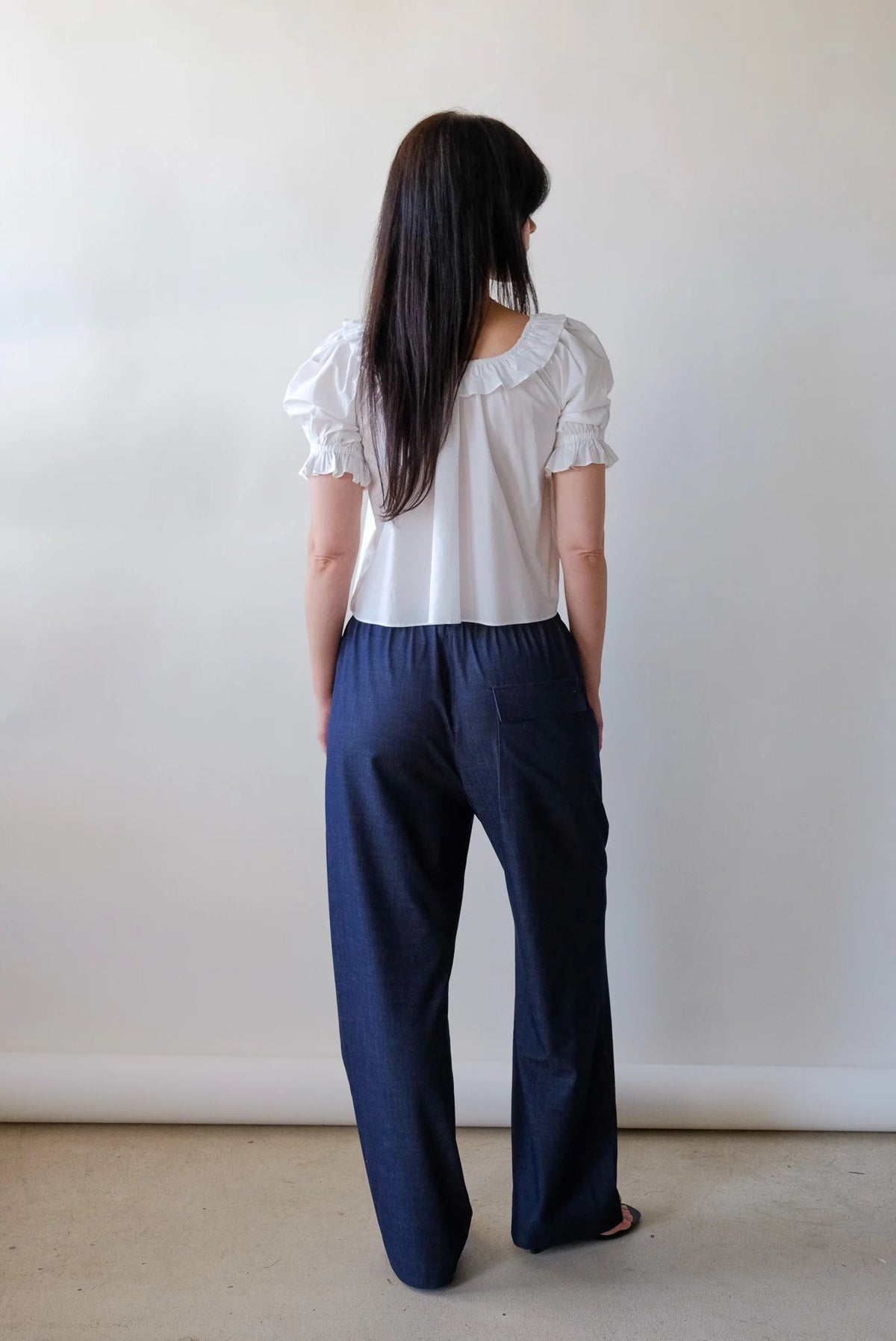 Mijeong Park Denim Drawstring Pants