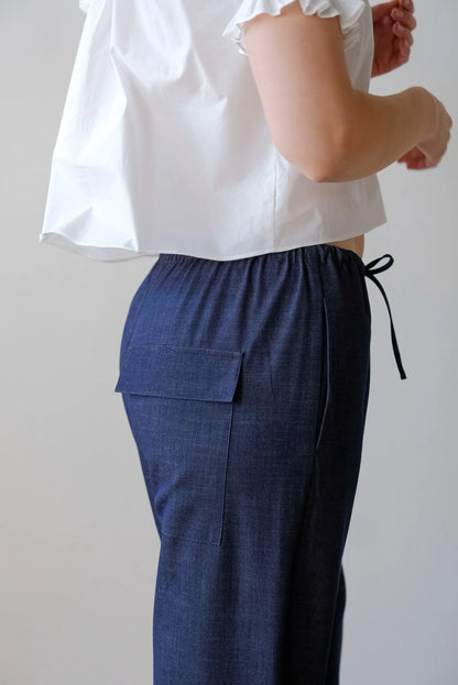 Mijeong Park Denim Drawstring Pants