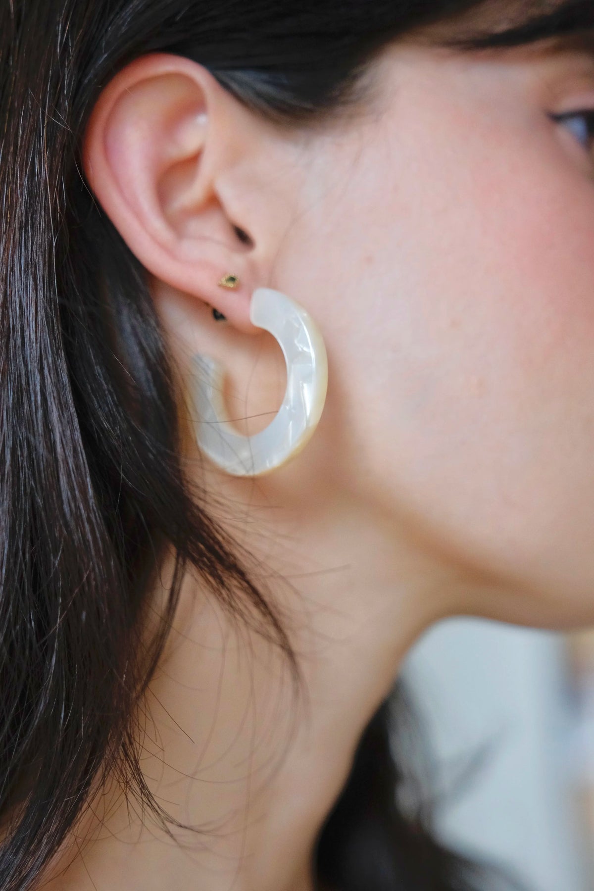 Machete Kate Hoops - White Shell