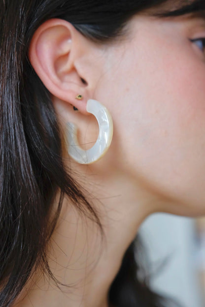 Machete Kate Hoops - White Shell