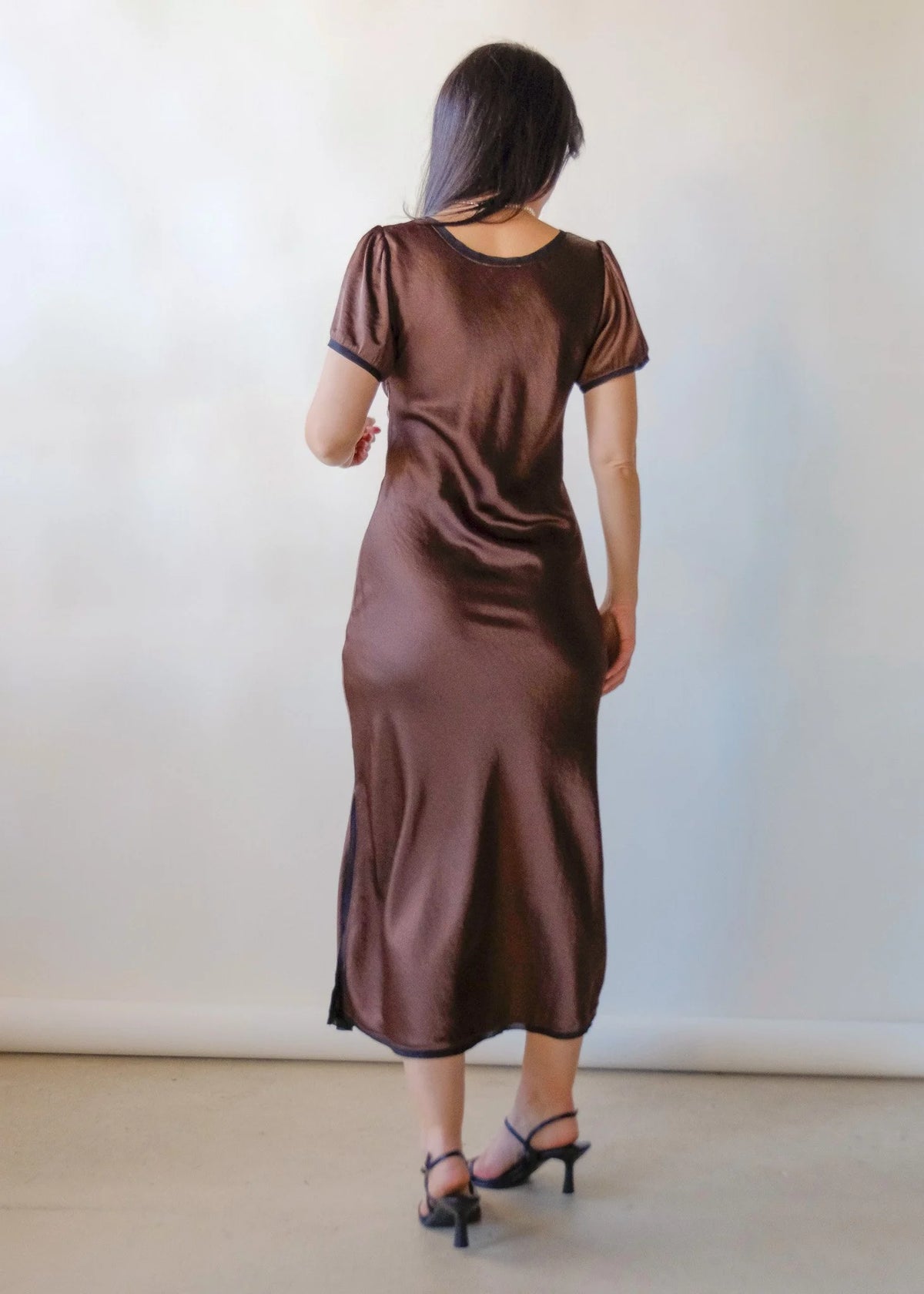 Chocolate Stephanie Dress