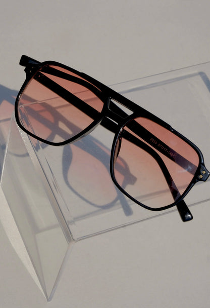 Fifth & Ninth Skye Sunglasses - Black/Rose
