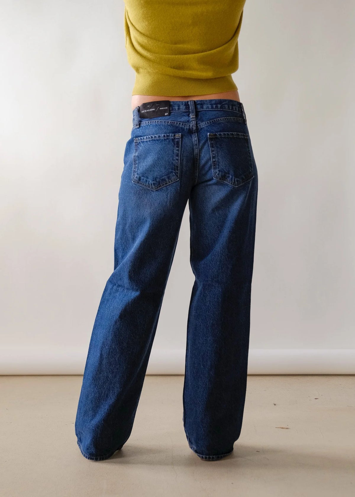 Just Black Denim Low Rise Slouch Jean