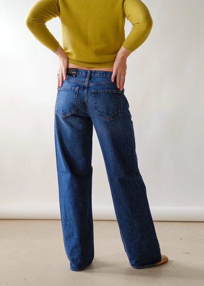 Just Black Denim Low Rise Slouch Jean
