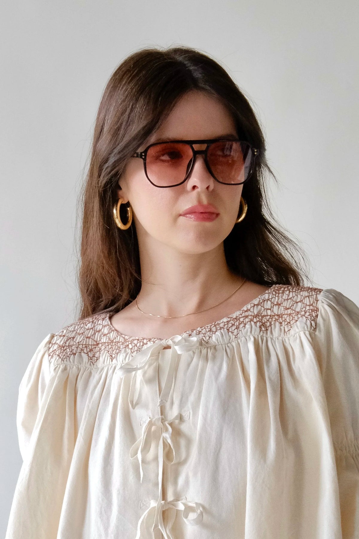 Fifth & Ninth Skye Sunglasses - Black/Rose