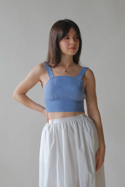 Diarte Cruz Top - Ice Blue