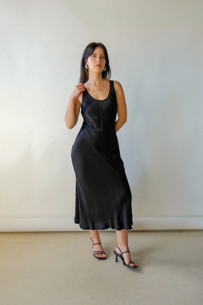 Sienna Satin Maxi Dress