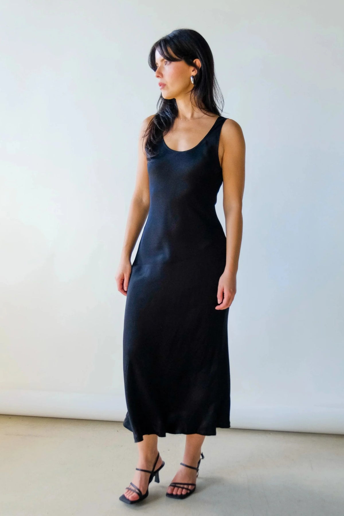 Sienna Satin Maxi Dress