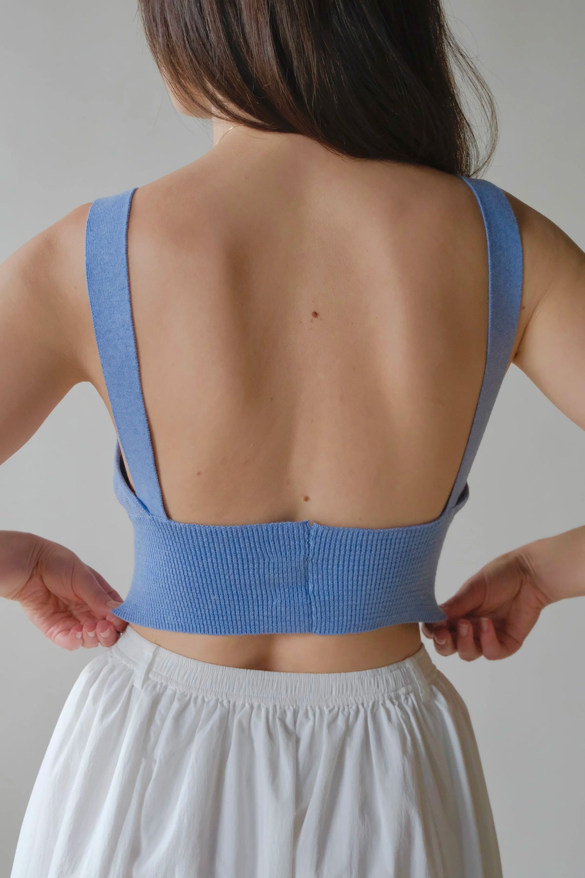 Diarte Cruz Top - Ice Blue