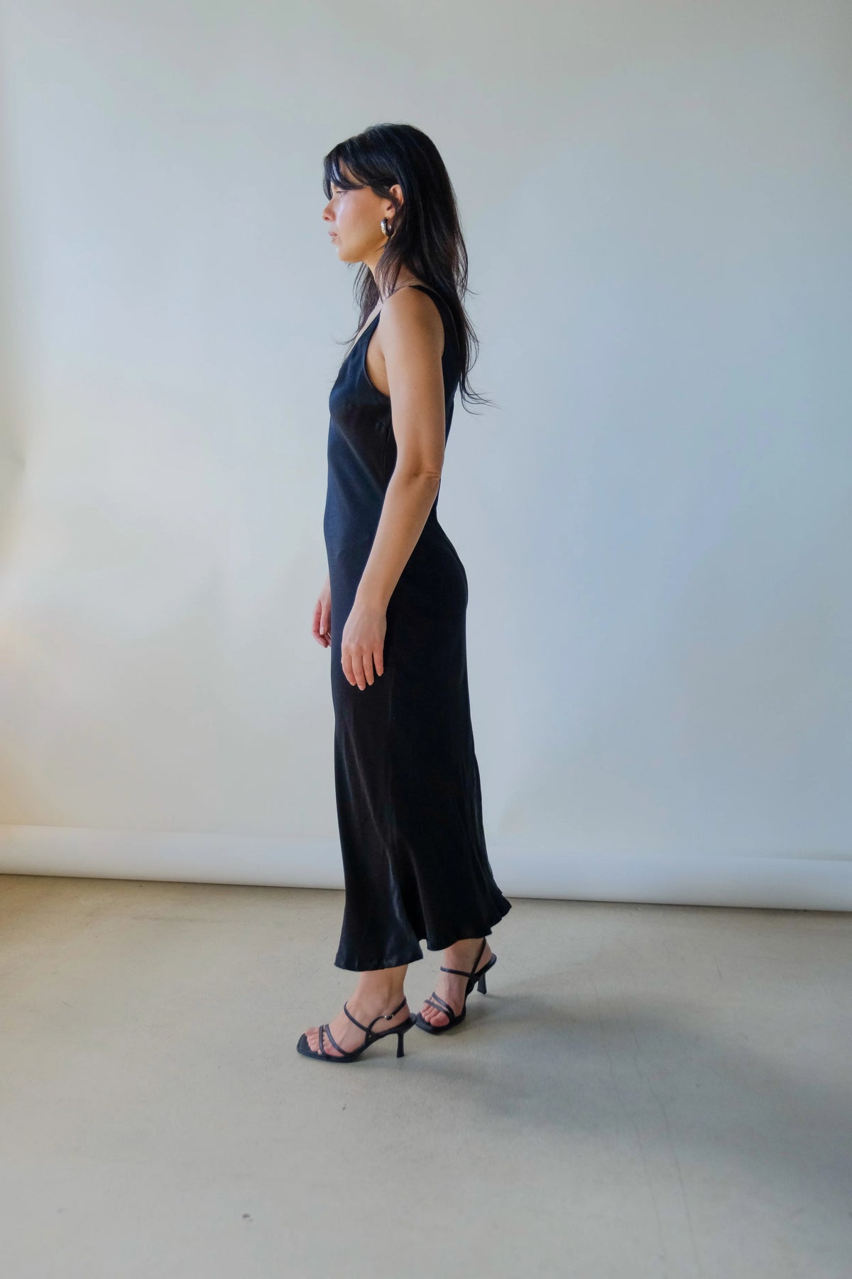 Sienna Satin Maxi Dress