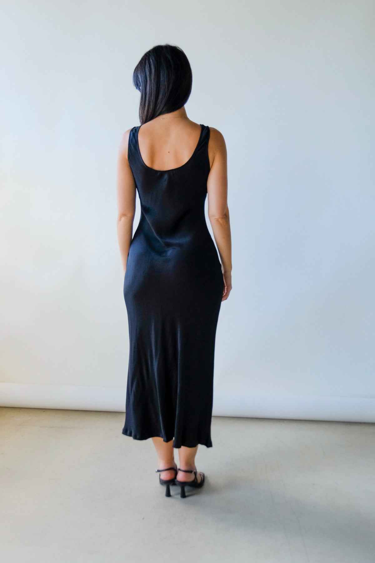 Sienna Satin Maxi Dress