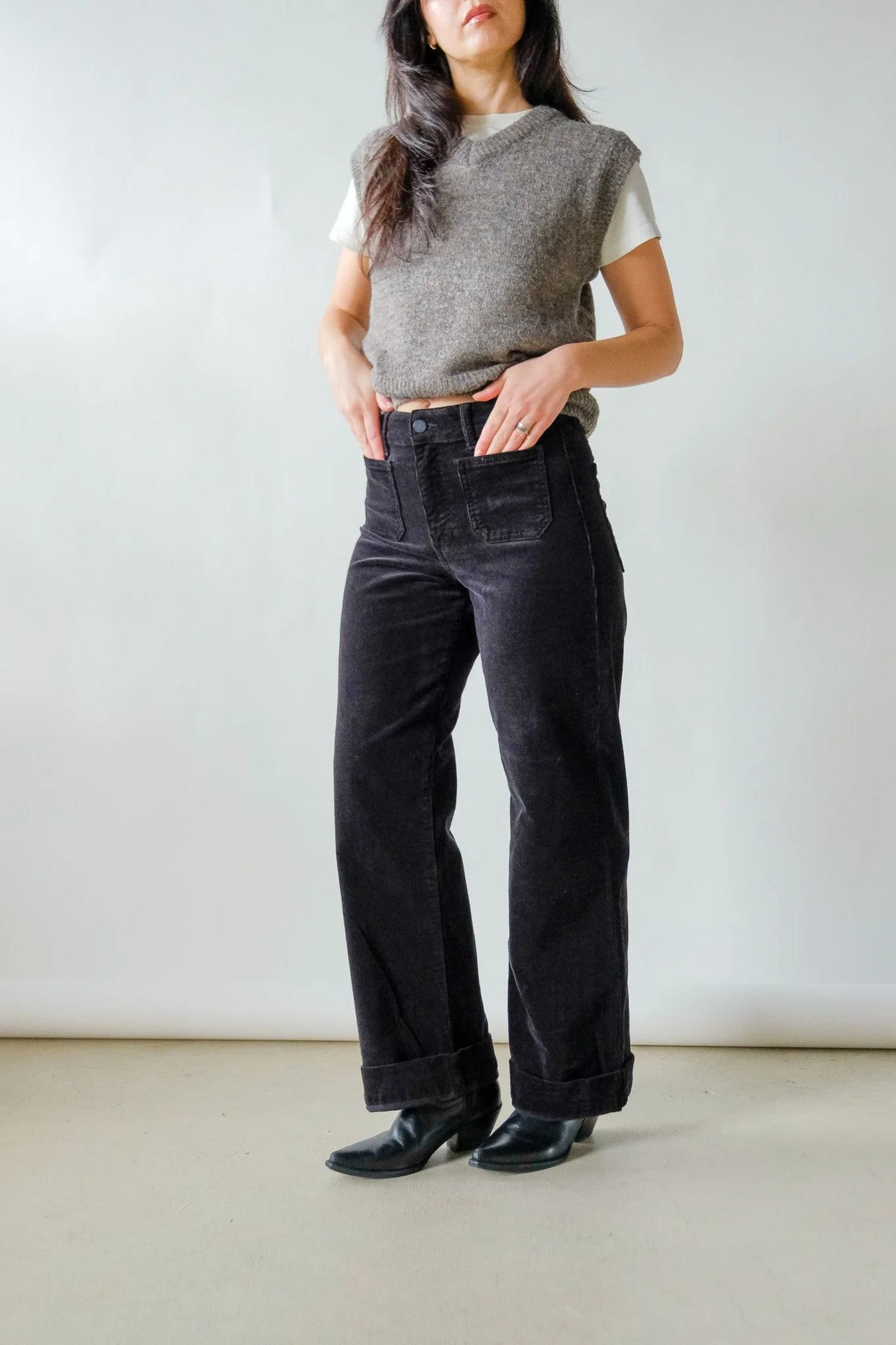 Elle Patch Pocket Cords