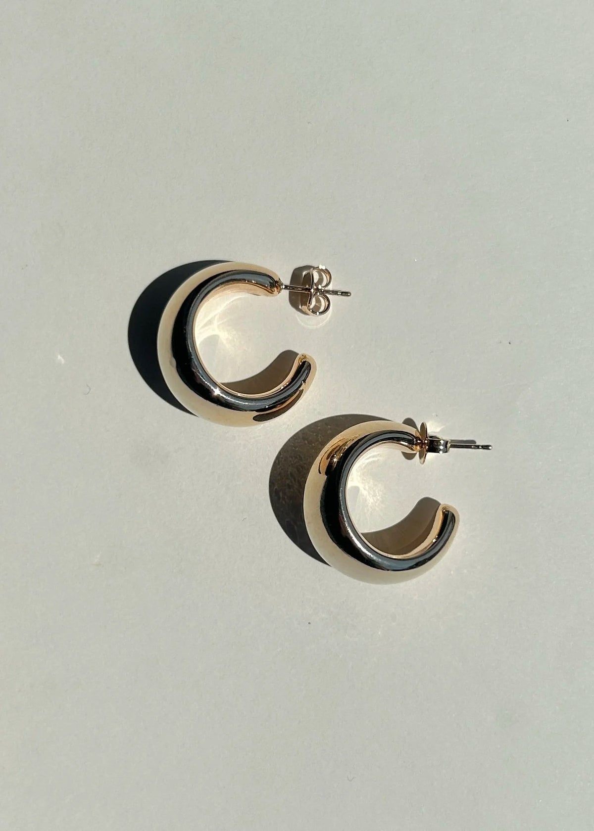 Rosewood Collection Wide Hoop - Gold