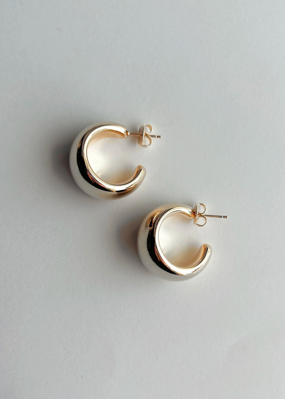 Rosewood Collection Wide Hoop - Gold
