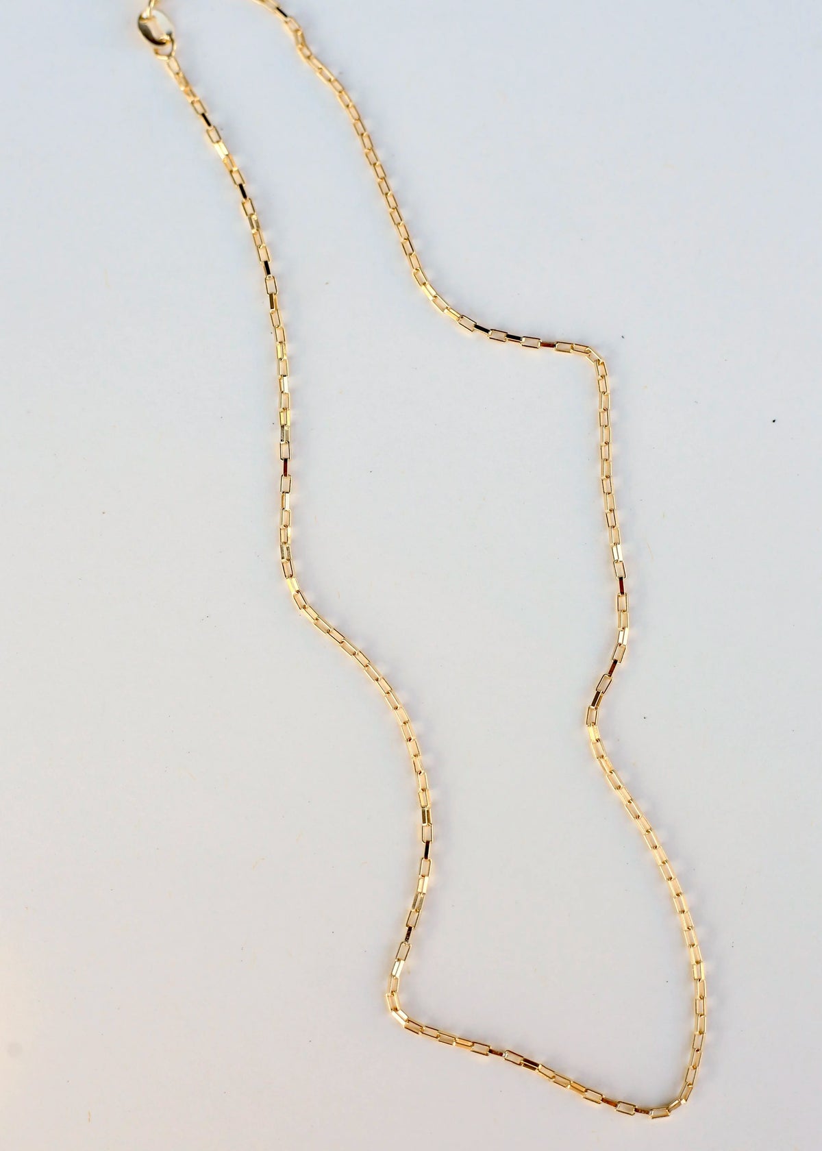 Gold Fine Box Chain