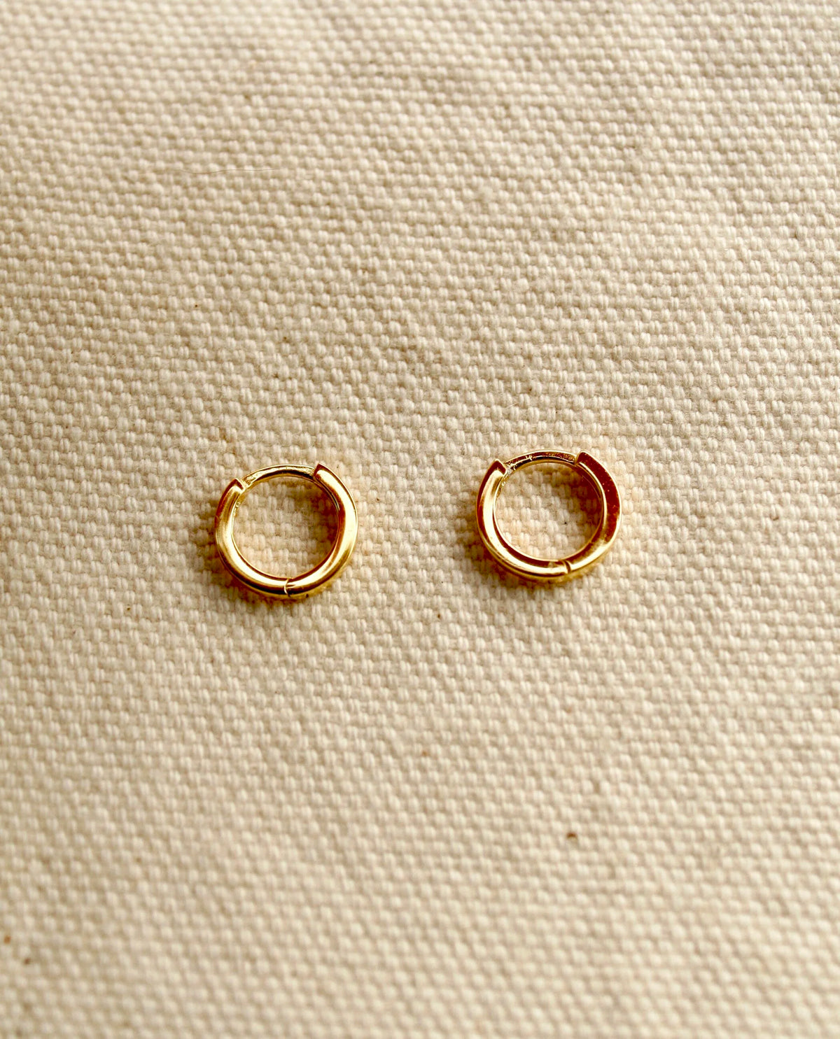 Gold Mini Hoop