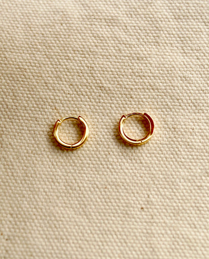Gold Mini Hoop