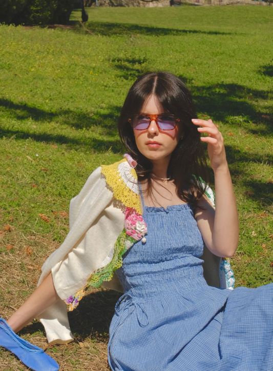 Fifth & Ninth Jordan Sunglasses - Blue / Torte