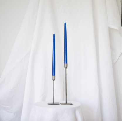 Majorelle Blue Tapered Candles
