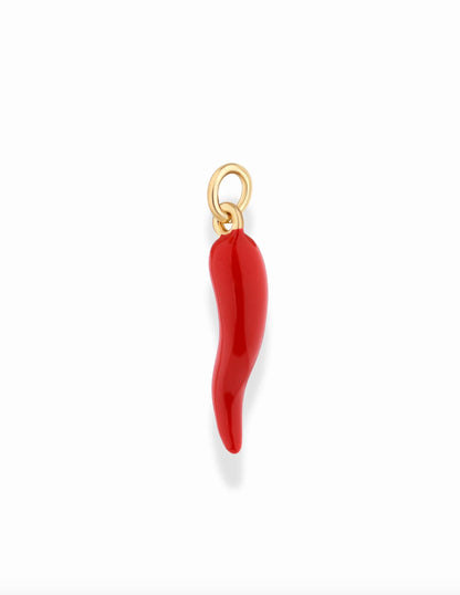 Mod & Jo Nico Italian Horn Charm in Red