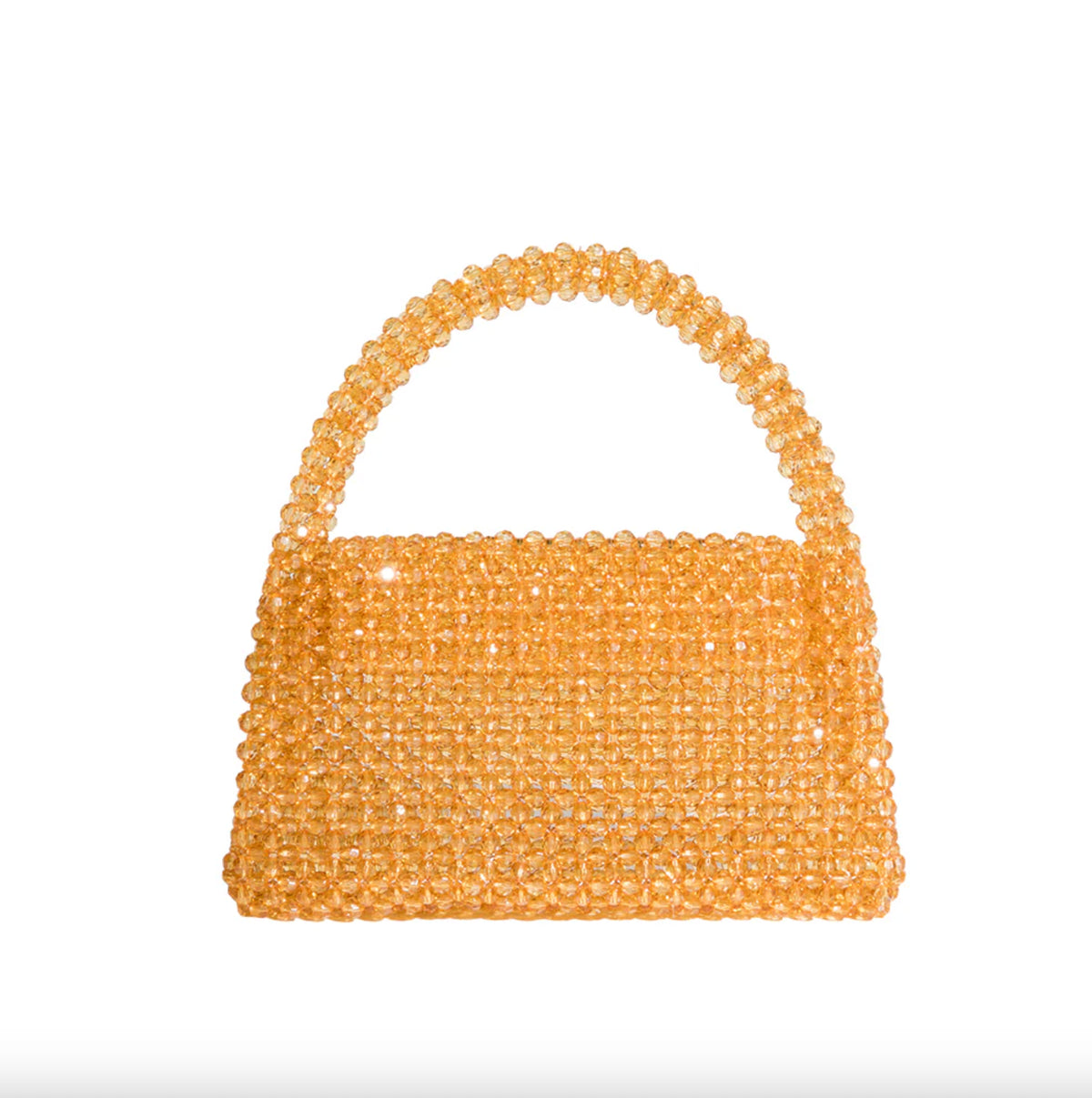Melie Bianco Sherry Citrine Beaded Bag