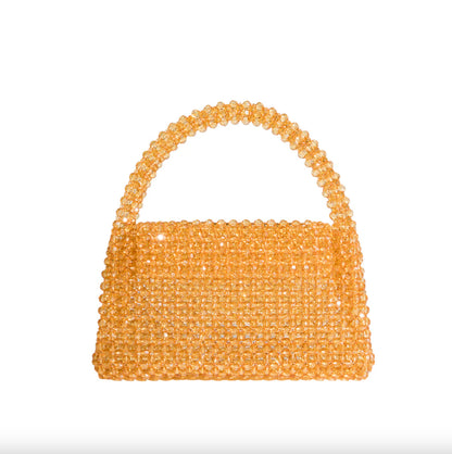 Melie Bianco Sherry Citrine Beaded Bag